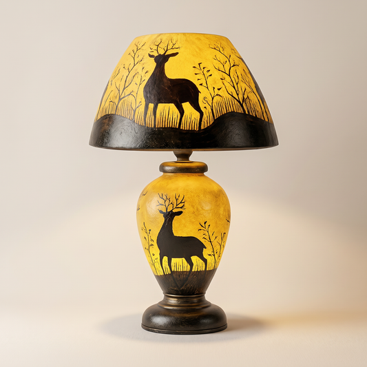 Desert Deer Lamp